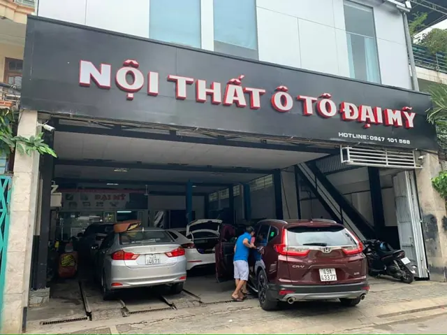 Mặt tiền Đại Mỹ Auto