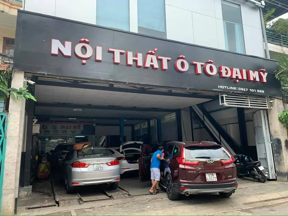 Mặt tiền Đại Mỹ Auto