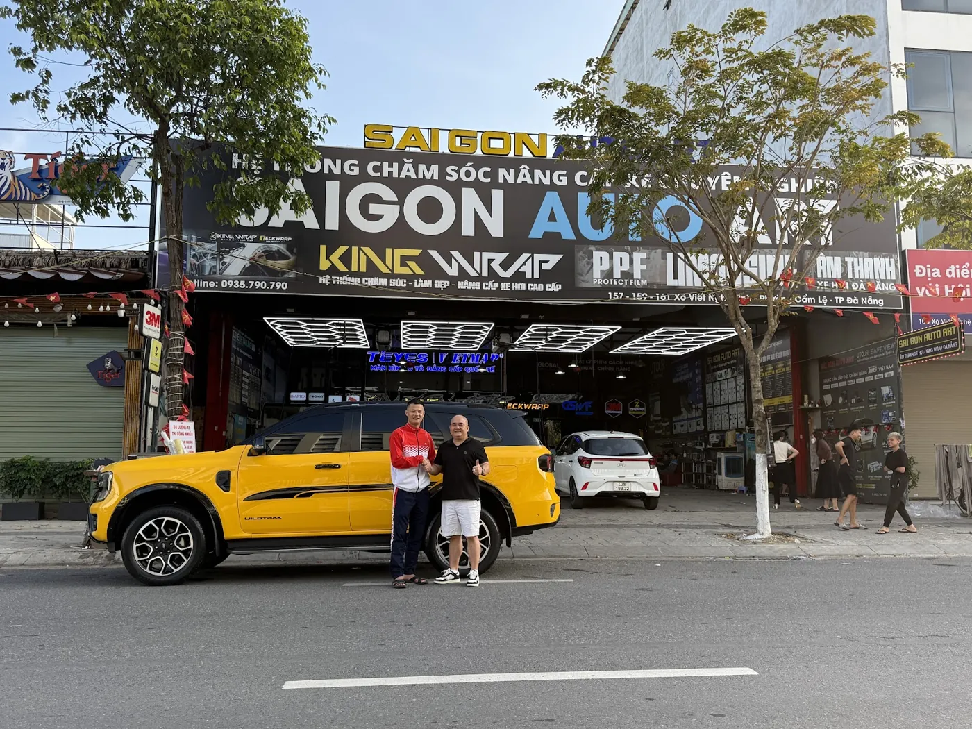 Mặt tiền Sài Gòn Auto Art