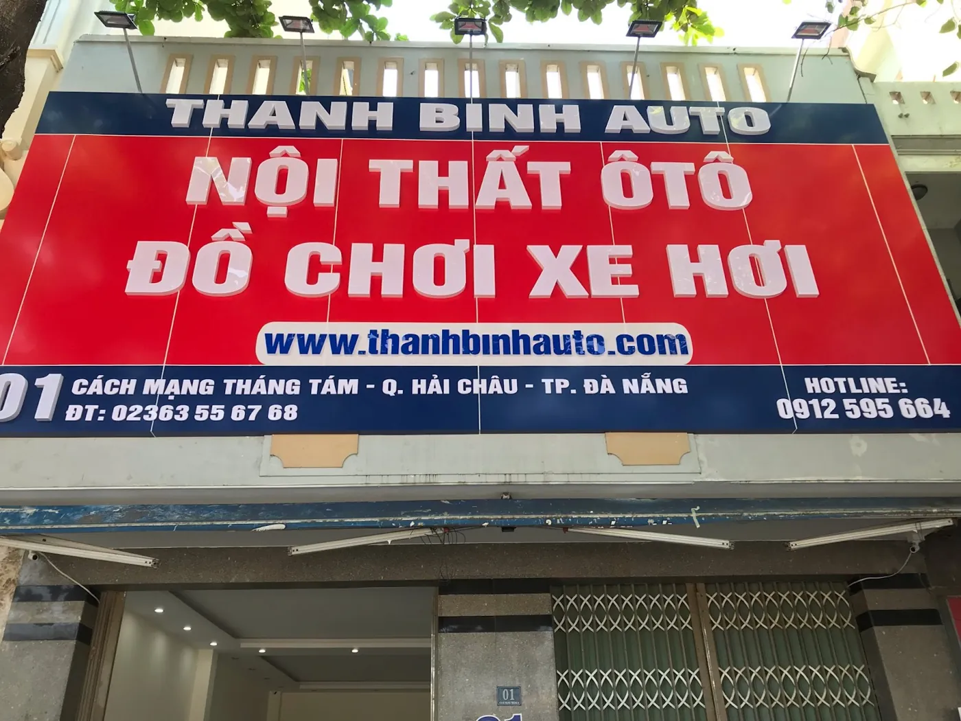 Mặt tiền Thanh Bình Auto CMT8